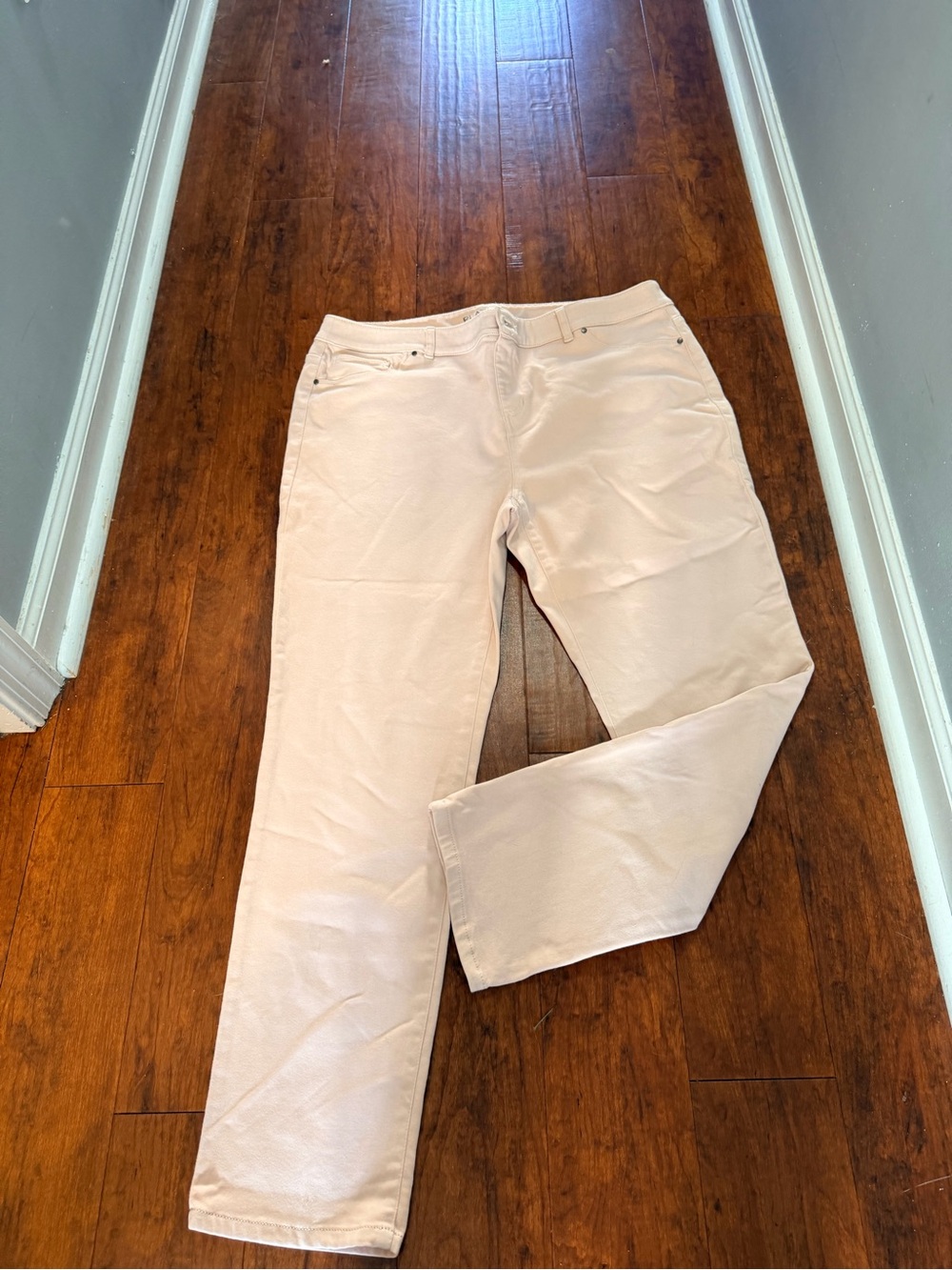 Chico platinum size 3 Classic Women's Pink strech Jeans